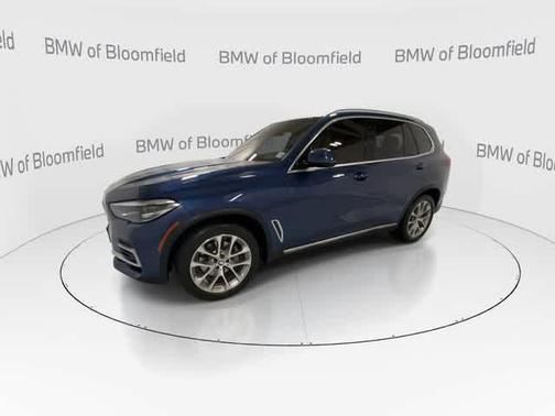 Phytonic Blue Metallic 2022 BMW X5 xDrive40i