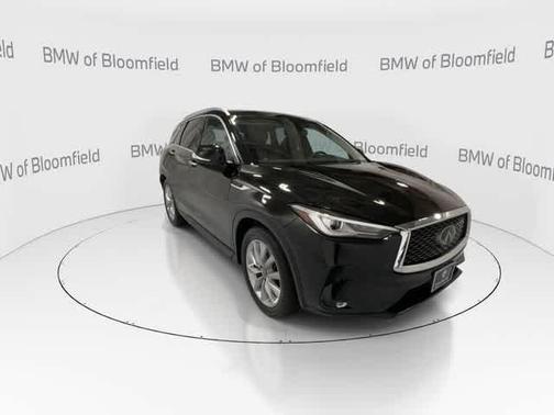 Black Obsidian 2020 INFINITI QX50 LUXE AWD