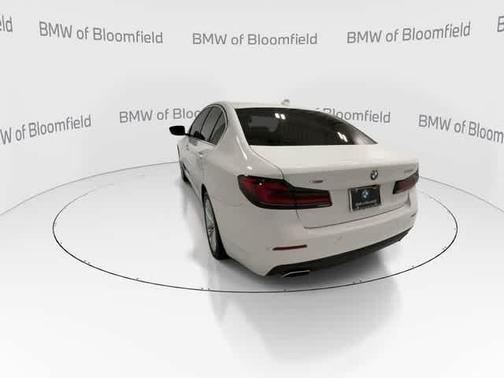 Alpine White 2023 BMW 530 i xDrive