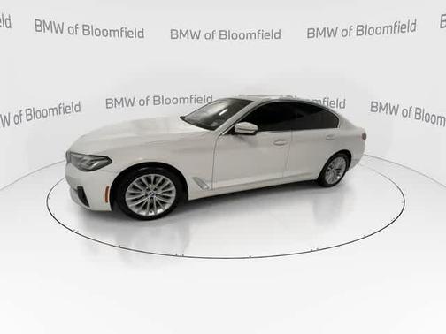 Alpine White 2023 BMW 530 i xDrive