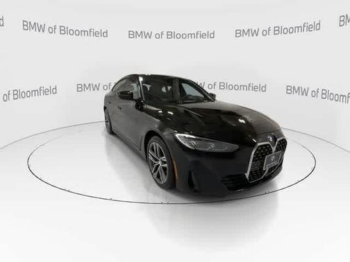 Jet Black 2023 BMW 430 Gran Coupe i xDrive