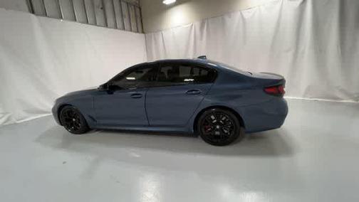 Arctic Race Blue Metallic 2023 BMW M550 i Xdrive