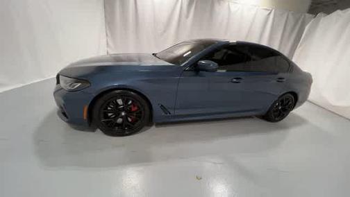 Arctic Race Blue Metallic 2023 BMW M550 i Xdrive