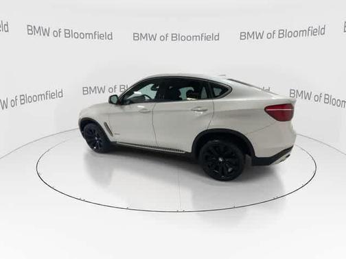 White 2018 BMW X6 xDrive50i