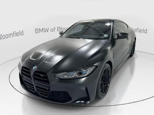 Black Sapphire Metallic 2024 BMW M4 Competition xDrive