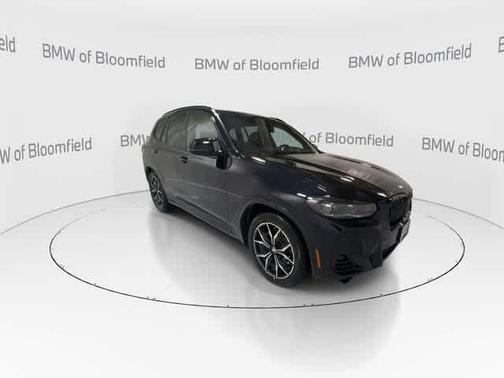 Carbon Black Metallic 2023 BMW X3 M40i
