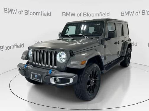 Sting-Gray Clearcoat 2022 Jeep Wrangler Unlimited 4xe Sahara