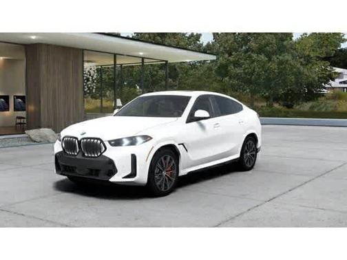 Alpine White 2026 BMW X6 xDrive40i
