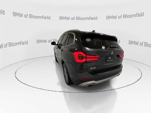 Dark Graphite Metallic 2024 BMW X3 xDrive30i