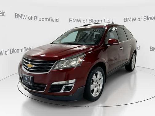 Siren Red Tintcoat 2017 Chevrolet Traverse 1LT