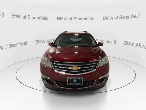 Siren Red Tintcoat 2017 Chevrolet Traverse 1LT