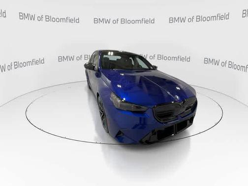 Marina Bay Blue Metallic 2025 BMW M5 Base