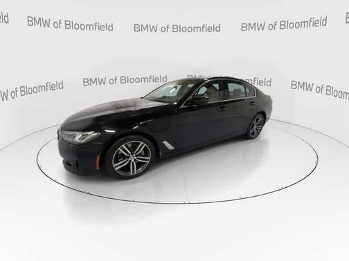 Jet Black 2023 BMW 530 i xDrive