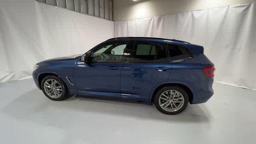 Phytonic Blue Metallic 2021 BMW X3 M40i