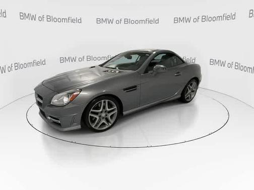 Palladium Silver Metallic 2015 Mercedes-Benz SLK-Class SLK350
