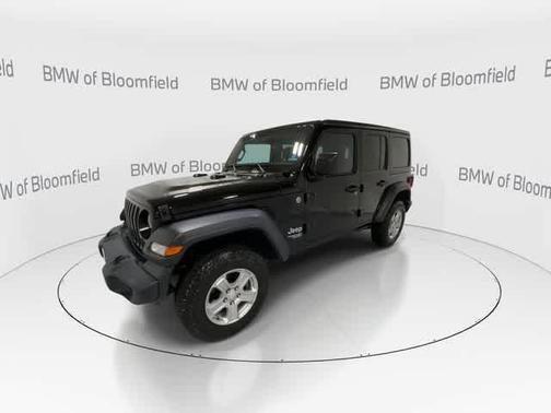 Black Clearcoat 2020 Jeep Wrangler Unlimited Sport