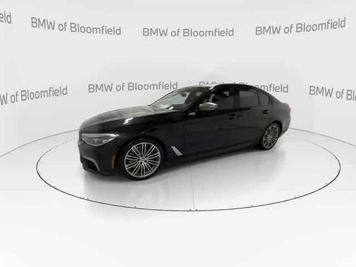 Black Sapphire Metallic 2020 BMW M550 i Xdrive