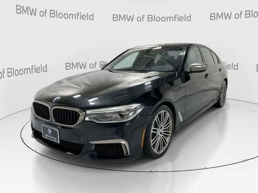 Black Sapphire Metallic 2020 BMW M550 i Xdrive