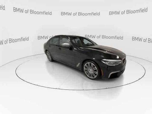 Black Sapphire Metallic 2020 BMW M550 i Xdrive