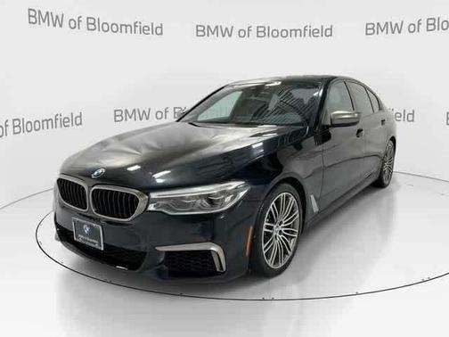 Black Sapphire Metallic 2020 BMW M550 i Xdrive