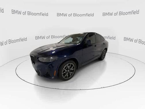 Tanzanite Blue II Metallic 2024 BMW X4 xDrive30i