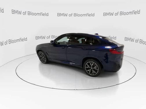 Tanzanite Blue II Metallic 2024 BMW X4 xDrive30i