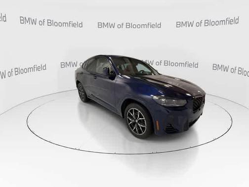 Tanzanite Blue II Metallic 2024 BMW X4 xDrive30i