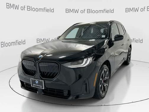 Black Sapphire Metallic 2025 BMW X3 30 xDrive
