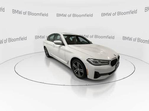 Alpine White 2023 BMW 530 i xDrive