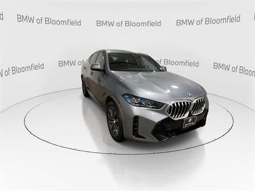 Gray 2025 BMW X6 xDrive40i