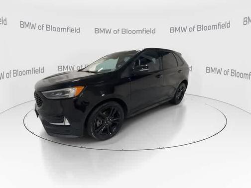 AGATE BLACK METALLIC 2020 Ford Edge ST
