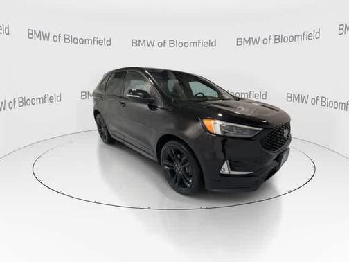 AGATE BLACK METALLIC 2020 Ford Edge ST
