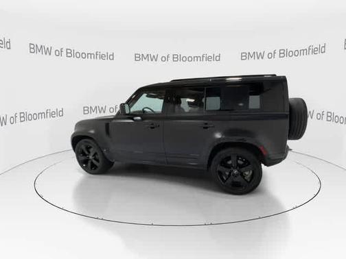Santorini Black Metallic 2023 Land Rover Defender 110 X-Dynamic SE