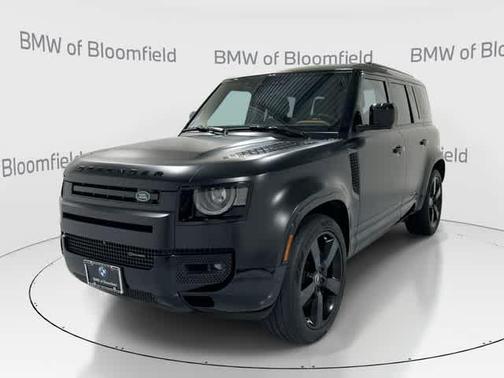 Santorini Black Metallic 2023 Land Rover Defender 110 X-Dynamic SE