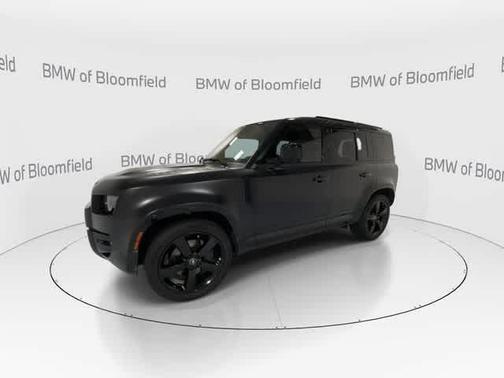 Santorini Black Metallic 2023 Land Rover Defender 110 X-Dynamic SE