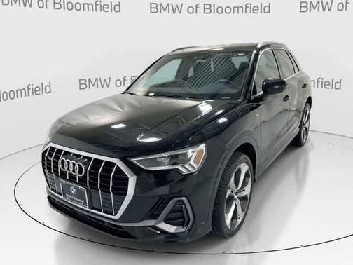 Mythos Black Metallic 2020 Audi Q3 45 S line Premium Plus