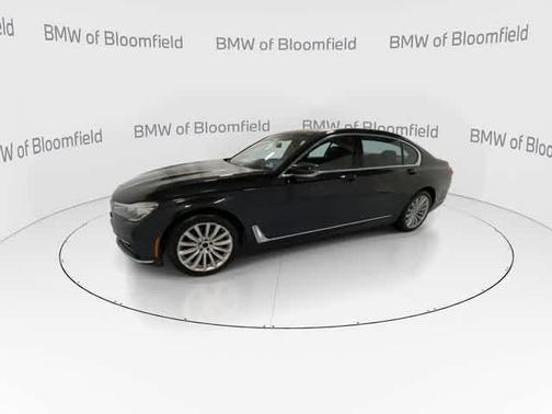 Black 2018 BMW 740 xDrive