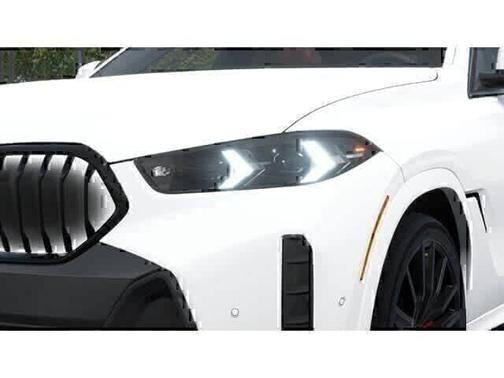 Alpine White 2026 BMW X6 xDrive40i