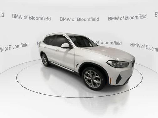 White 2024 BMW X3 xDrive30i
