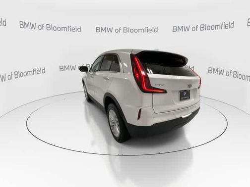 Crystal White Tricoat 2024 Cadillac XT4 Luxury