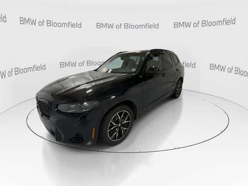Black Sapphire Metallic 2023 BMW X3 xDrive30i