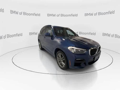 Phytonic Blue Metallic 2020 BMW X3 xDrive30i