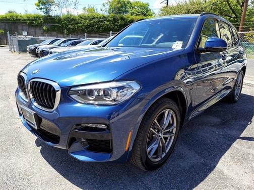 Phytonic Blue Metallic 2020 BMW X3 xDrive30i
