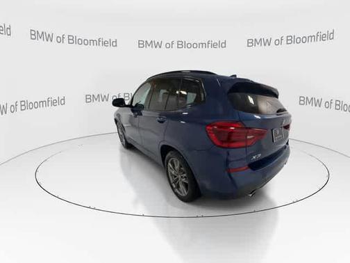 Phytonic Blue Metallic 2020 BMW X3 xDrive30i