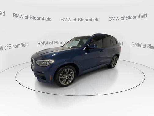 Phytonic Blue Metallic 2020 BMW X3 xDrive30i