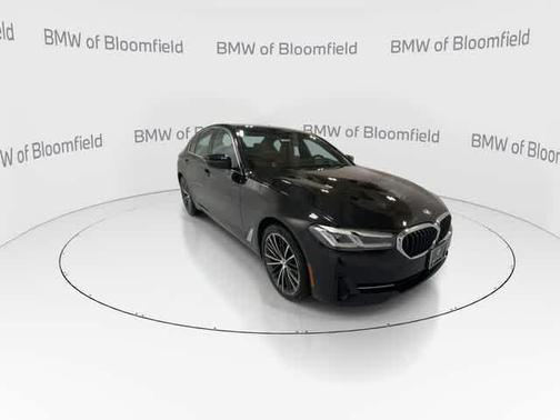 Black Sapphire Metallic 2023 BMW 540 i xDrive