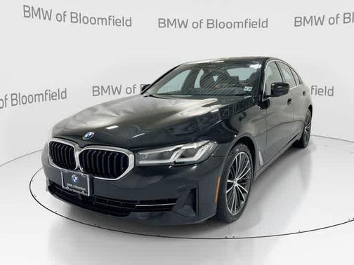 Black Sapphire Metallic 2023 BMW 540 i xDrive
