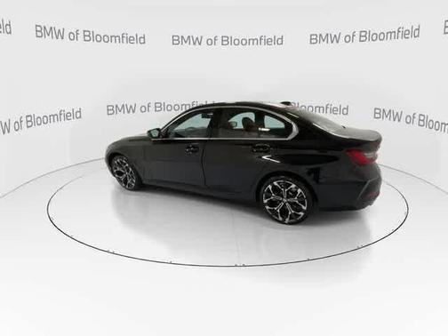 Jet Black 2025 BMW 330 xDrive