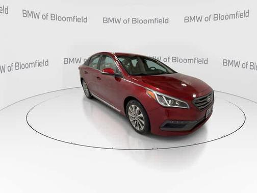 Venetian Red 2015 Hyundai SONATA Sport