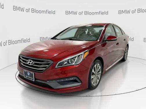 Venetian Red 2015 Hyundai SONATA Sport